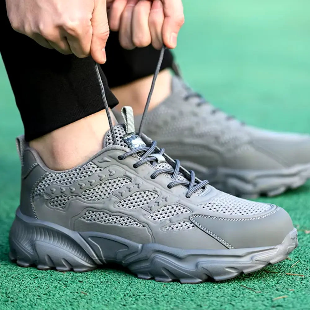 Heren Sportschoenen | Ademend Mesh met Robuust Design