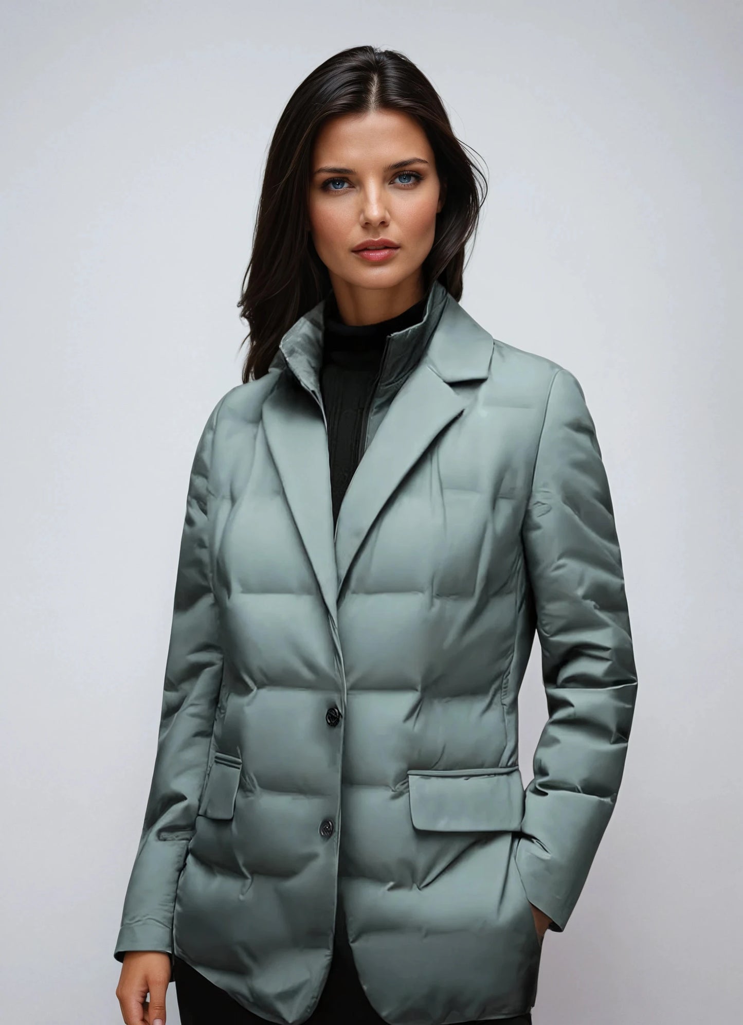 Elise Winterjas Dames | Gewatteerd Blazer Model