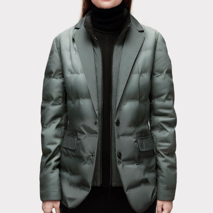 Elise Winterjas Dames | Gewatteerd Blazer Model