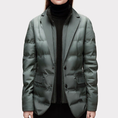 Elise Winterjas Dames | Gewatteerd Blazer Model