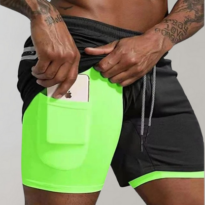 Elmar - 2-in-1 fitness herenshort