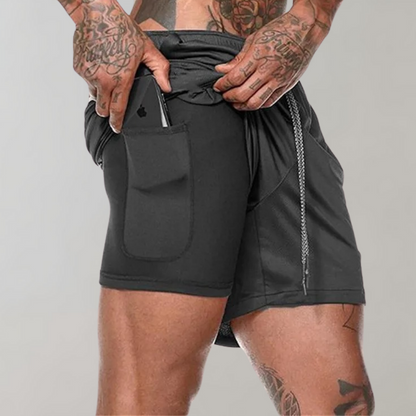 Elmar - 2-in-1 fitness herenshort