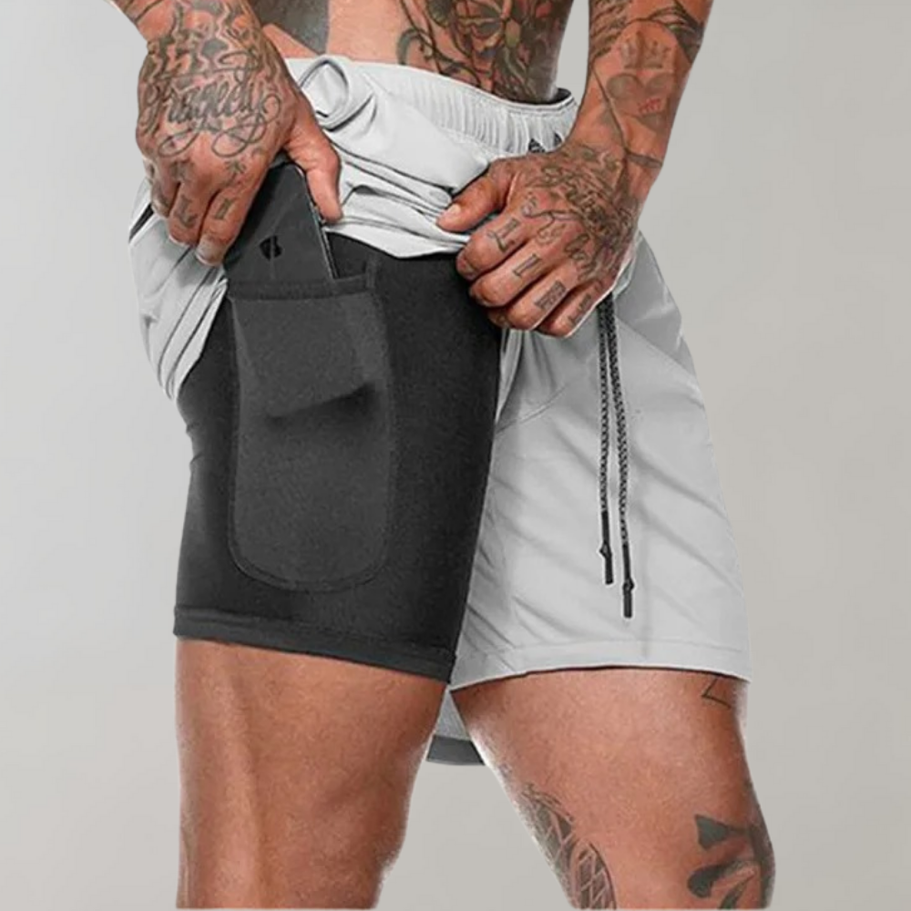 Elmar - 2-in-1 fitness herenshort