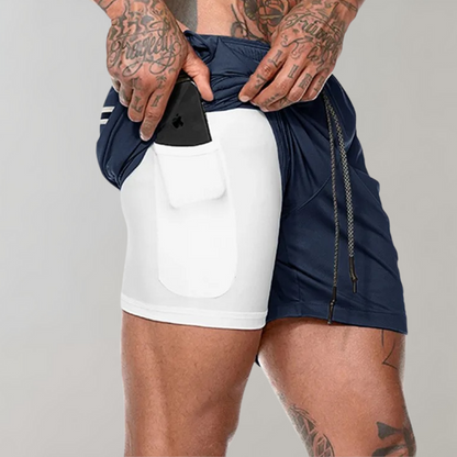 Elmar - 2-in-1 fitness herenshort