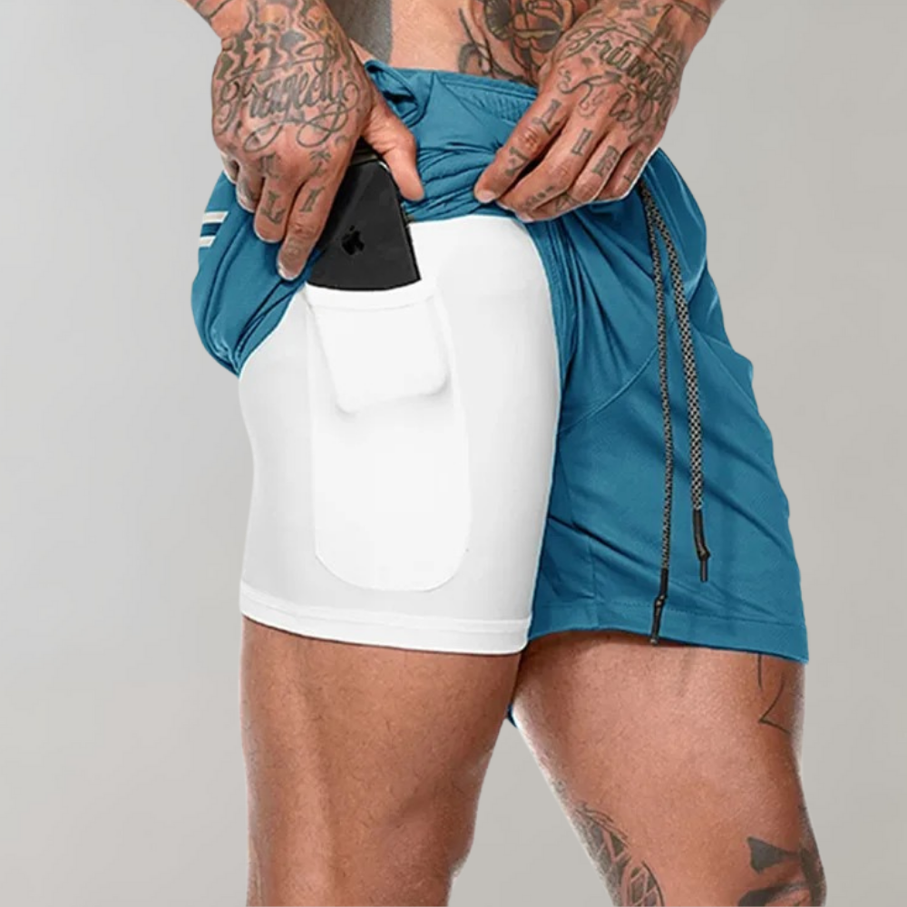 Elmar - 2-in-1 fitness herenshort