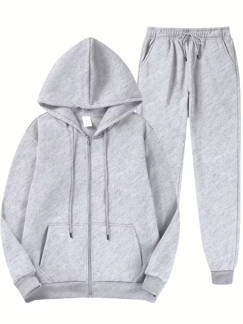 Heren Joggingpak | Hoodie en Broek met Zachte Pasvorm