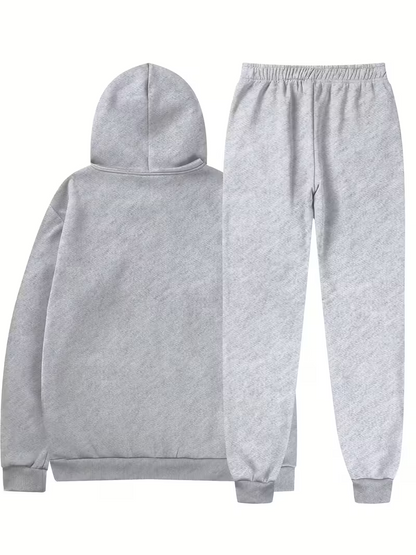 Heren Joggingpak | Hoodie en Broek met Zachte Pasvorm