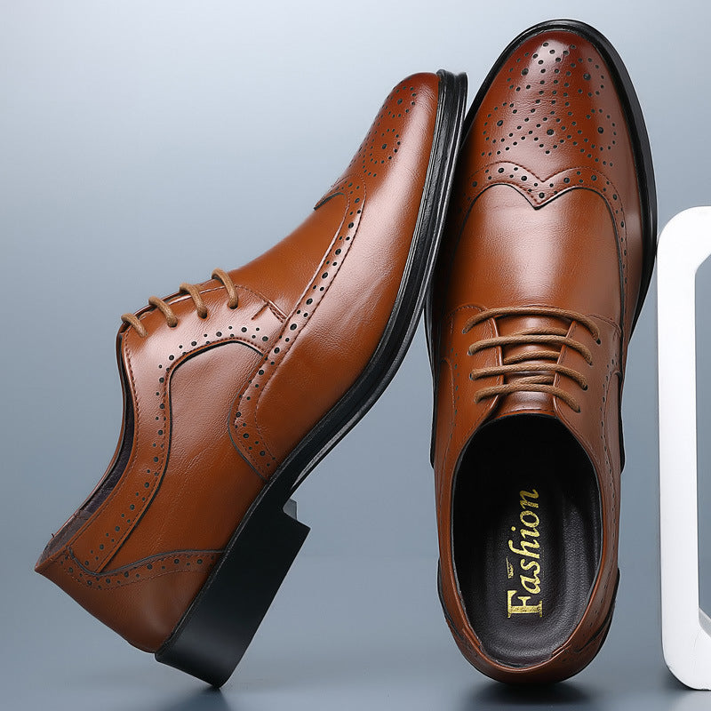 Klassieke Handgemaakte Kalfslederen Nette Schoenen