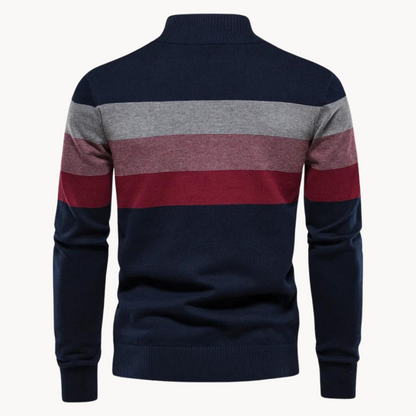Trevor Trui Heren | Half Zip & Gestreept