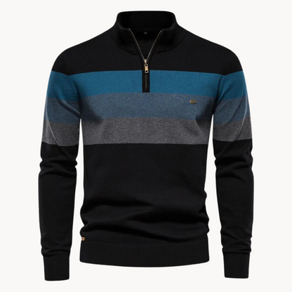 Trevor Trui Heren | Half Zip & Gestreept