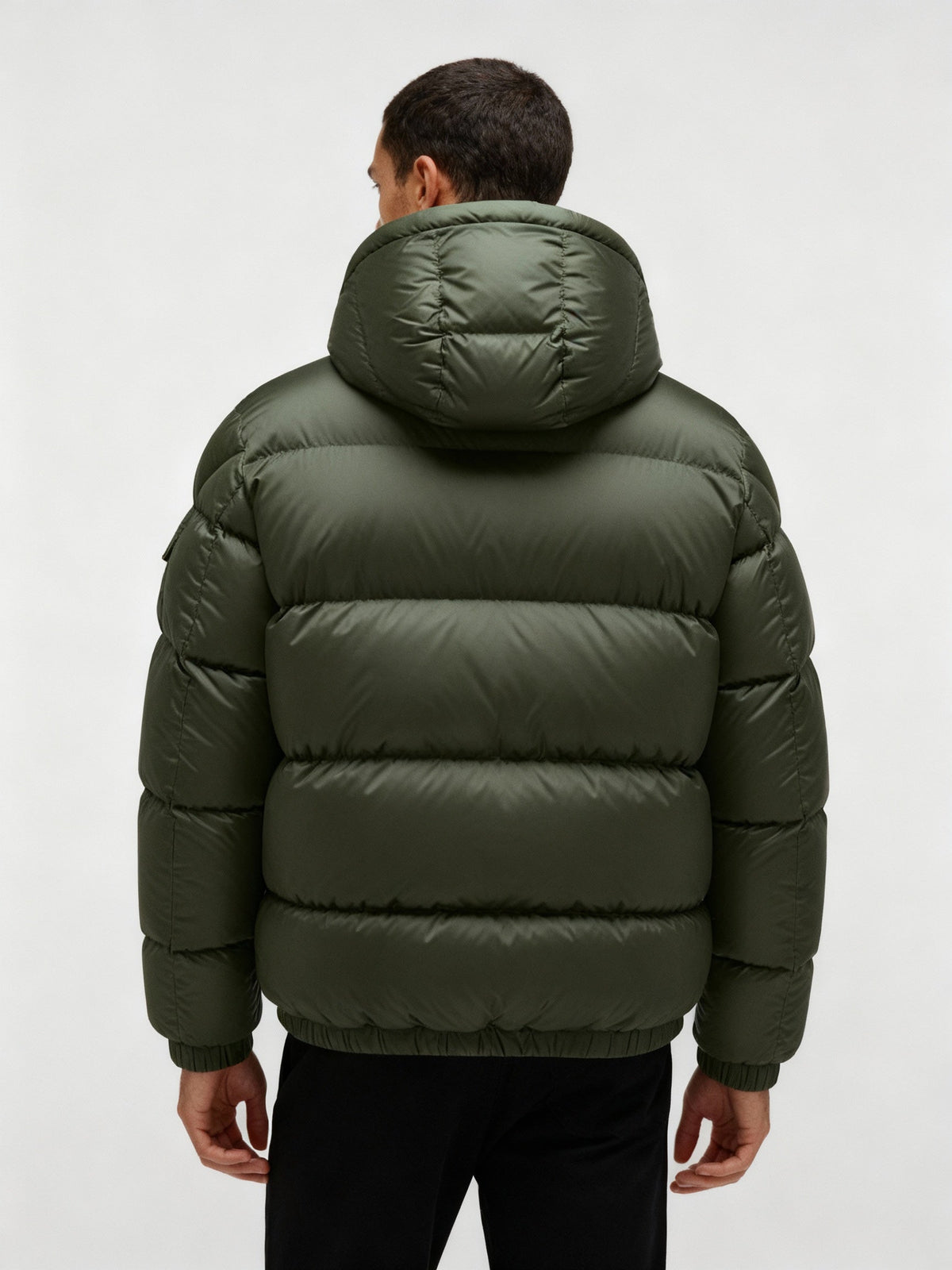 Heren Winterjas Puffer Jacket | Hoge Kraag & Ritssluiting