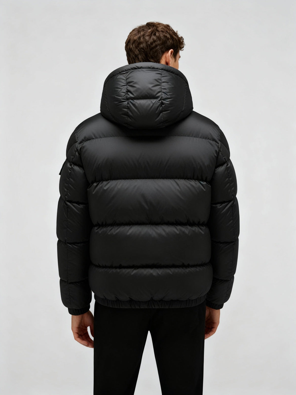 Heren Winterjas Puffer Jacket | Hoge Kraag & Ritssluiting