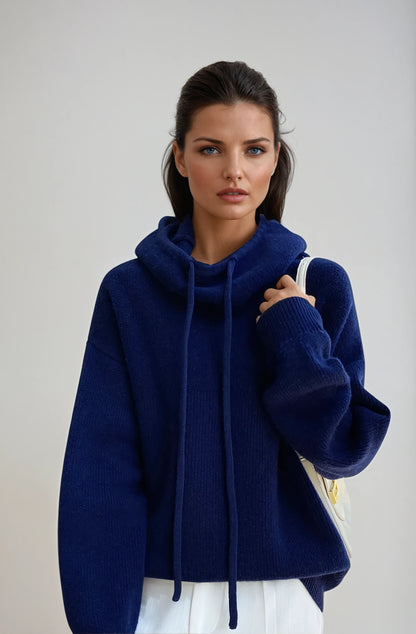 NOVA Dames Hoodie | Gebreid Oversized