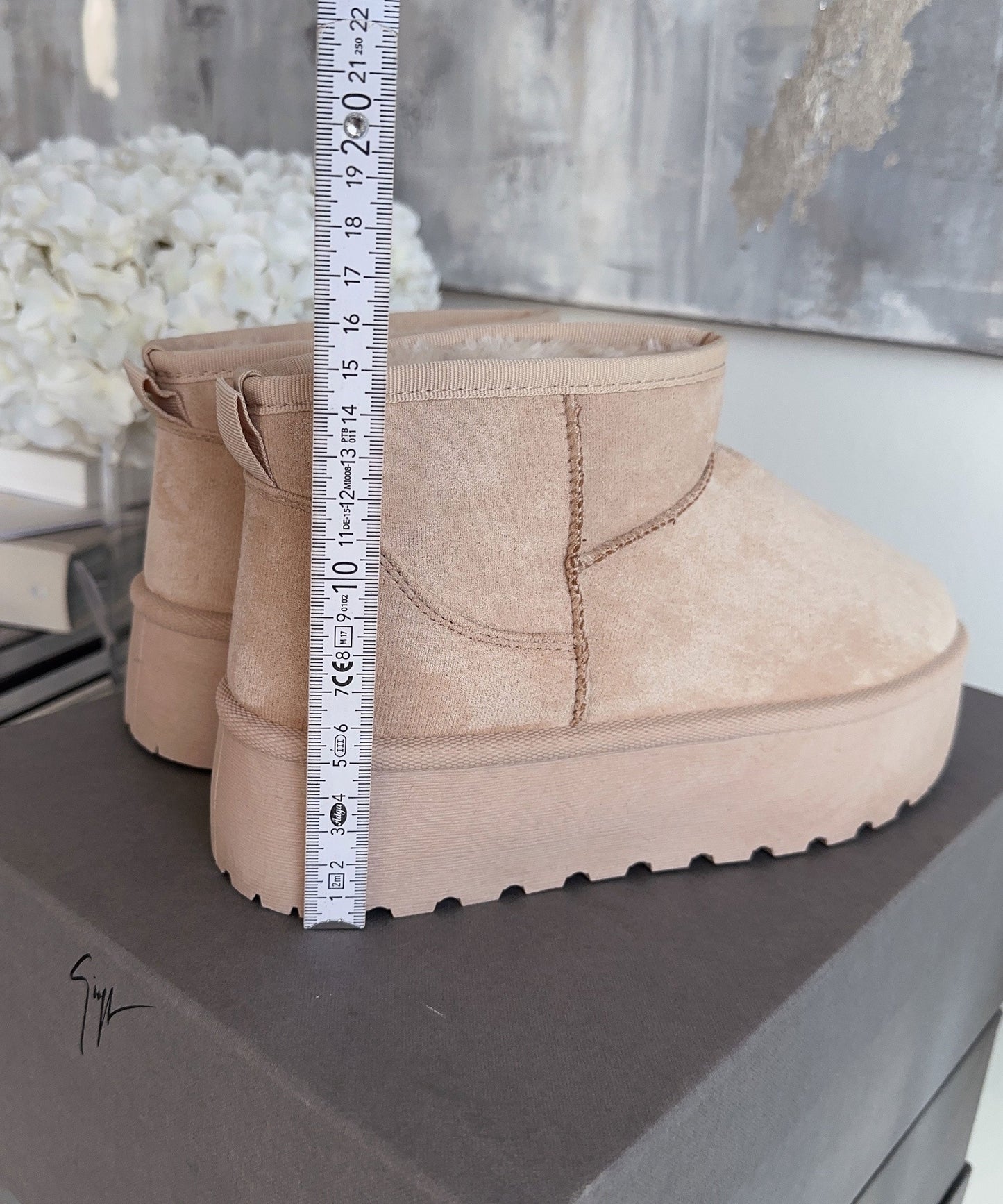 Beige Boots Dames | Warme Voering