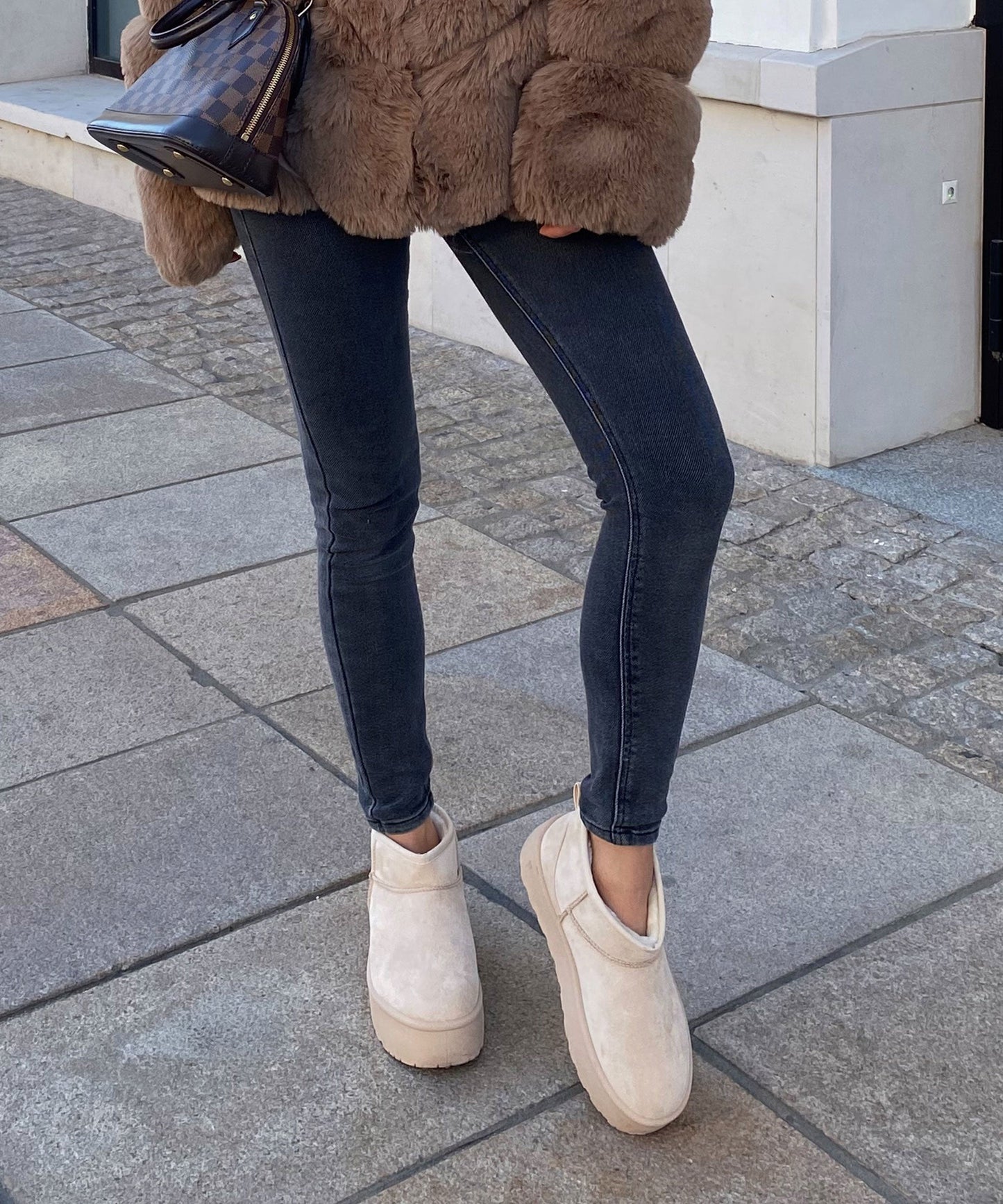 Beige Boots Dames | Warme Voering