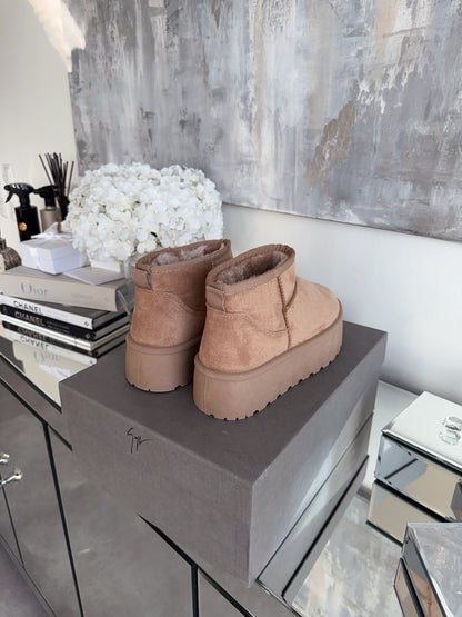 Camel Boots Dames | Warme Voering
