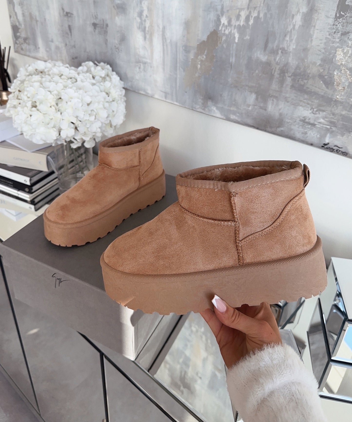 Camel Boots Dames | Warme Voering