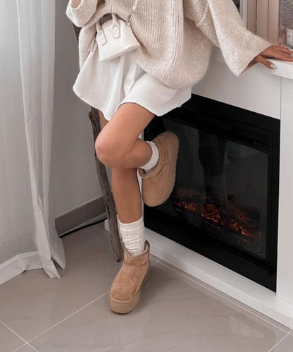 Camel Boots Dames | Warme Voering