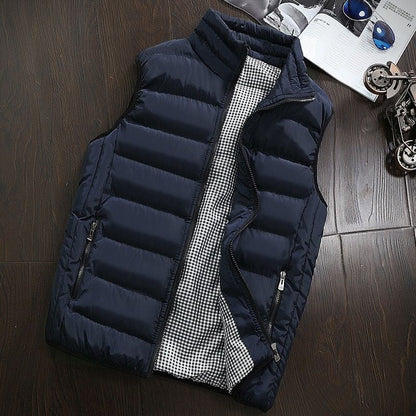 Gevoerde Waterdichte Heren Bodywarmer – Stijl & Functionaliteit