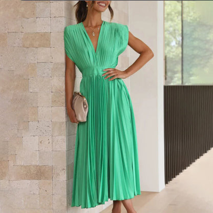 Ameline - Tijdloze Elegante Maxi-Jurk