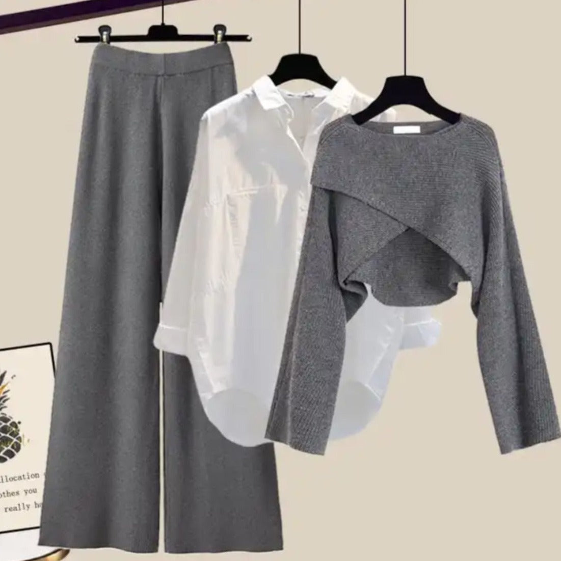 Esmée - Stijlvolle driedelige dames set