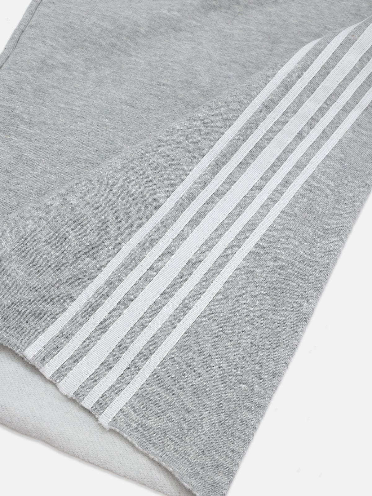 Jazzlyn - Stijlvolle Grijze Joggingbroek met Dubbele Tailleband