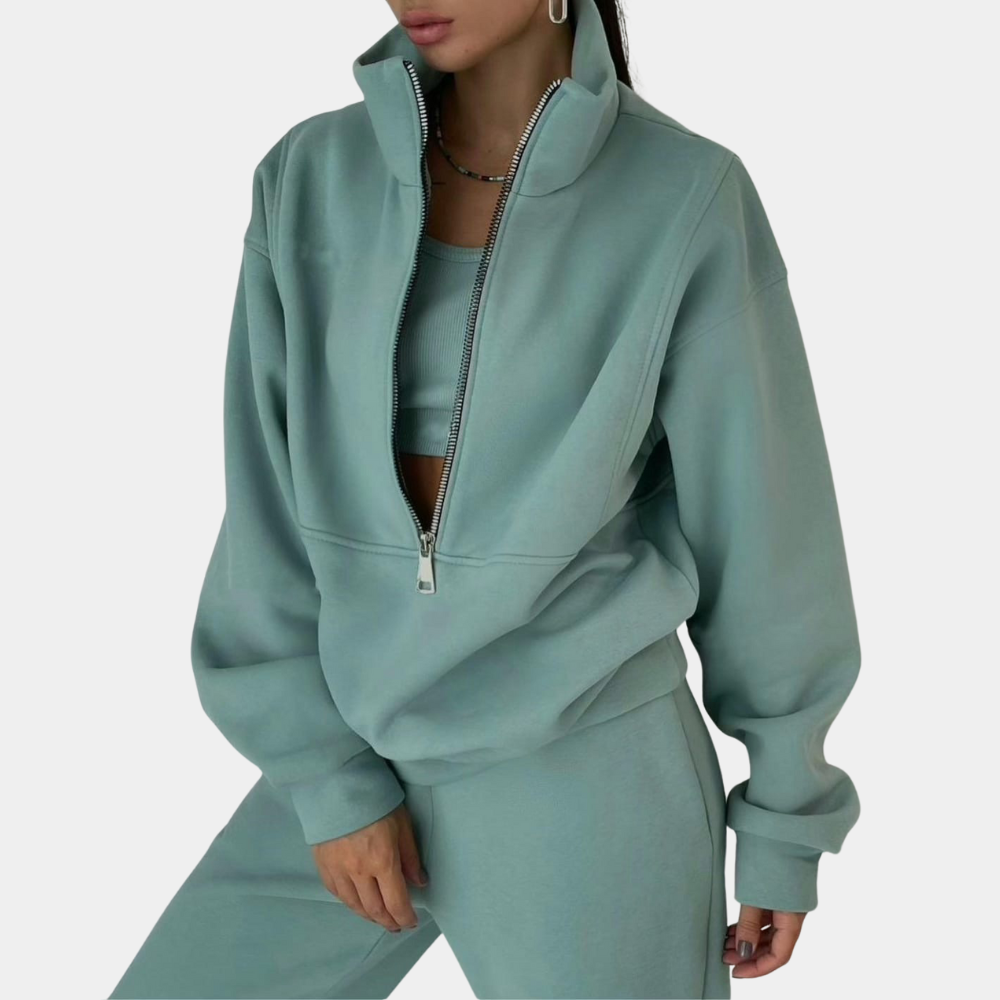 Celina - Luxe Tweedelig Joggingpak voor Dames