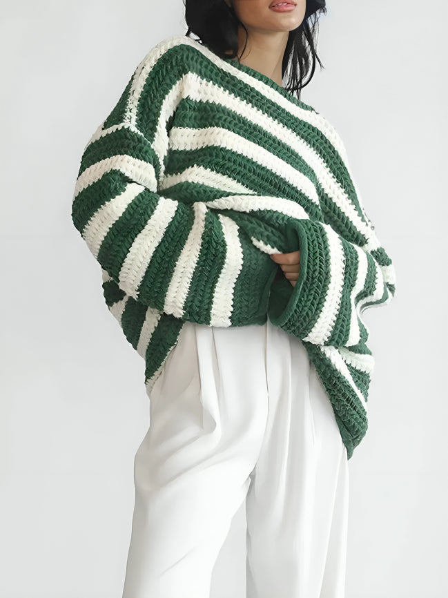 Liv - Oversized Strepen Sweater