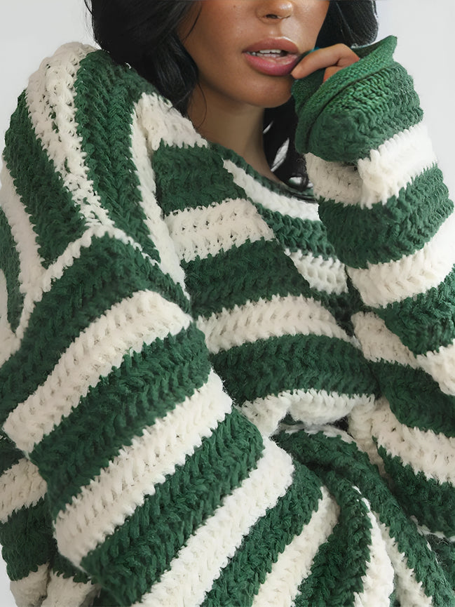 Liv - Oversized Strepen Sweater