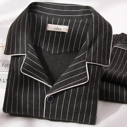 Reece - Winter Katoenen Pyjama Set voor Mannen