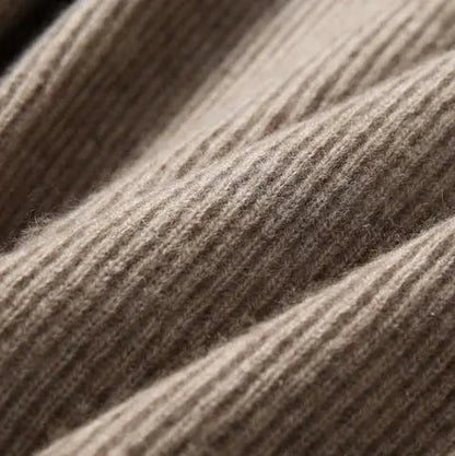Dames Gebreide Hoodie | Zachte Trui met Capuchon