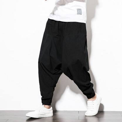 Heren Harem Joggingbroek – Losse Pasvorm, Comfortabel & Trendy