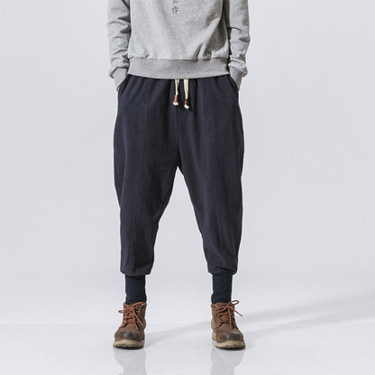 Heren Harem Joggingbroek – Losse Pasvorm, Comfortabel & Trendy