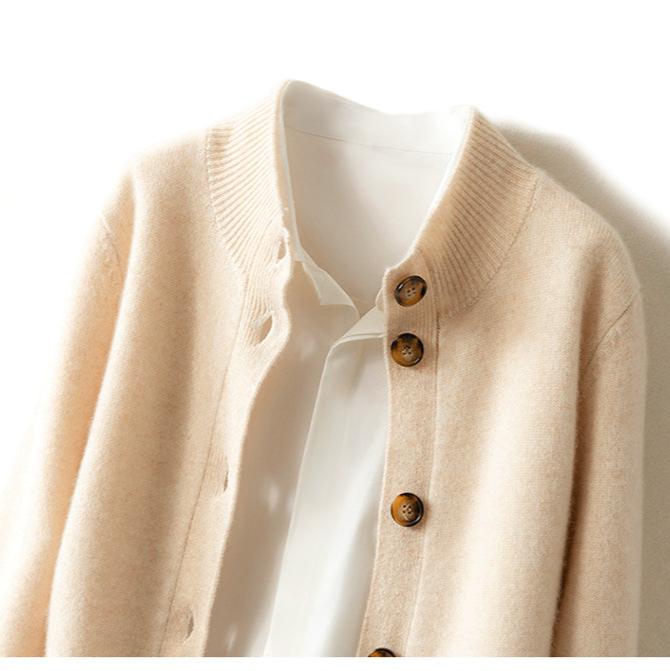 Dames Vest | Gebreid met Knopen