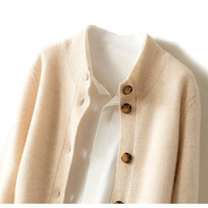 Dames Vest | Gebreid met Knopen