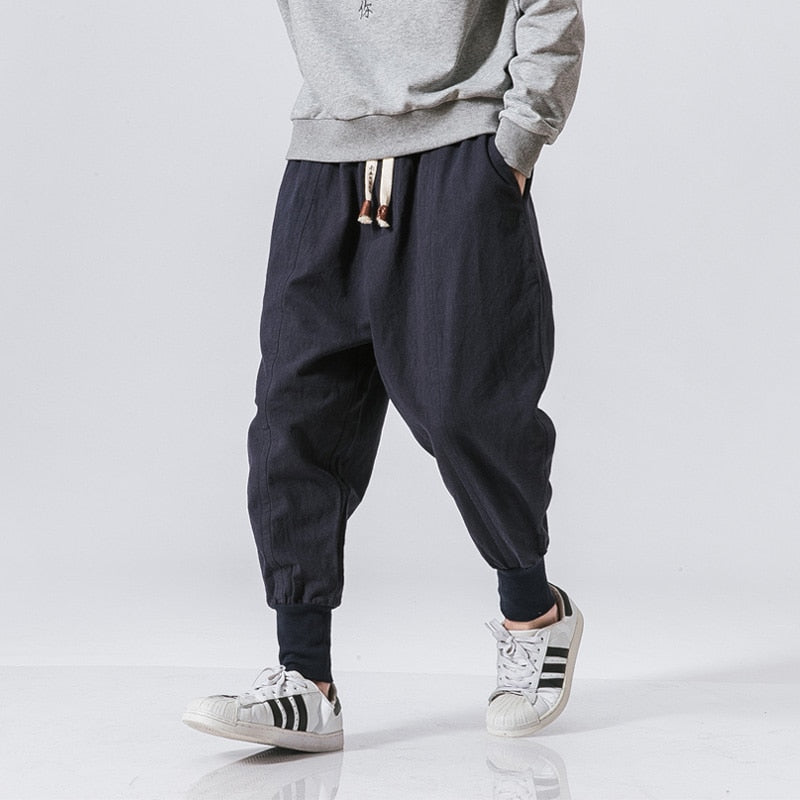 Heren Harem Joggingbroek – Losse Pasvorm, Comfortabel & Trendy