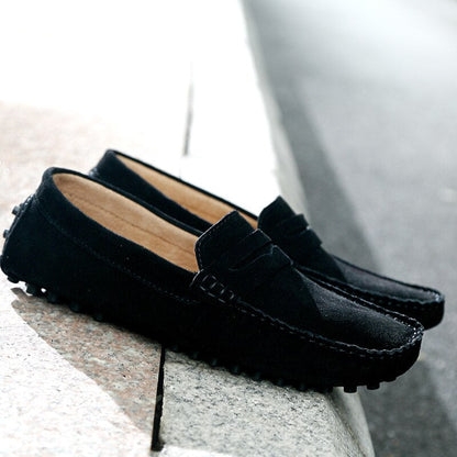 Heren Loafers – Stijlvolle Instappers van Suède met Comfortabele Pasvorm