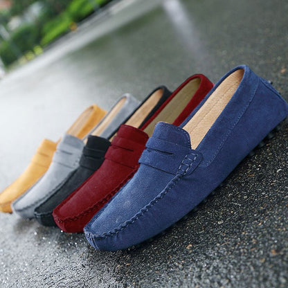 Heren Loafers – Stijlvolle Instappers van Suède met Comfortabele Pasvorm