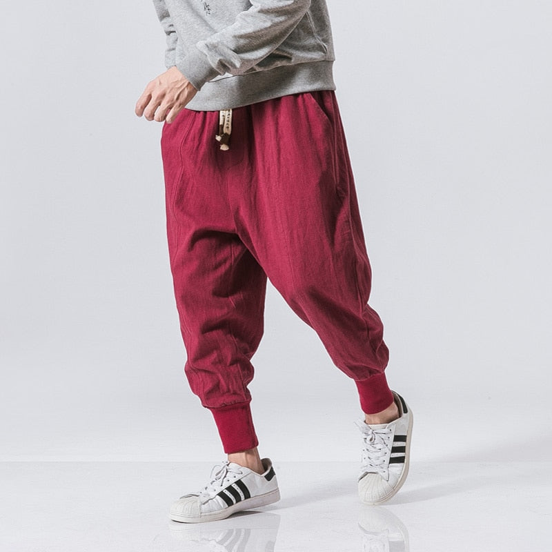 Heren Harem Joggingbroek – Losse Pasvorm, Comfortabel & Trendy