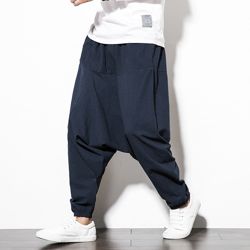 Heren Harem Joggingbroek – Losse Pasvorm, Comfortabel & Trendy