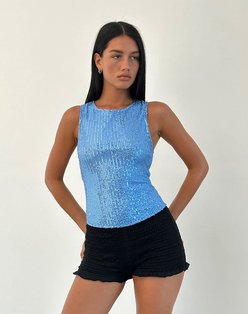 Sorelle - Sprankelende pailletten top voor een glamoureuze look