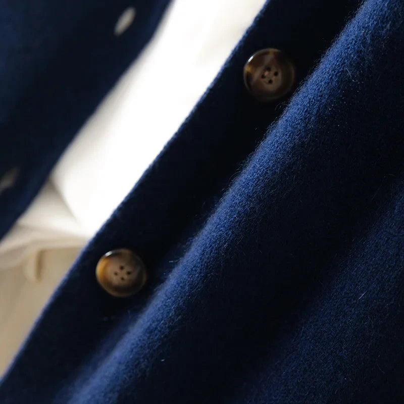 Dames Vest | Gebreid met Knopen