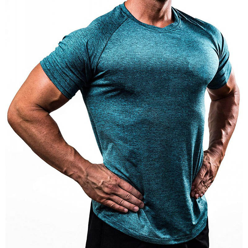 Prestatie Sportshirt – Sneldrogend & Ademend Muscle-Fit Shirt