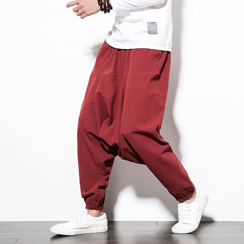 Heren Harem Joggingbroek – Losse Pasvorm, Comfortabel & Trendy
