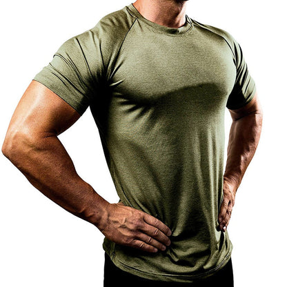 Prestatie Sportshirt – Sneldrogend & Ademend Muscle-Fit Shirt