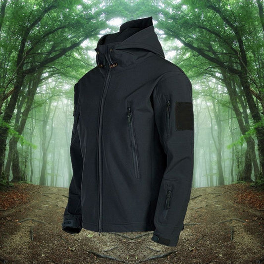 Heren Softshell Jas | Waterdicht Met Capuchon
