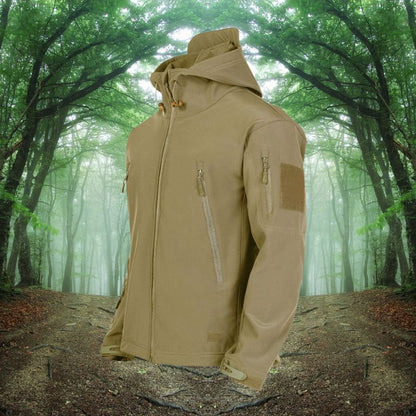Heren Softshell Jas | Waterdicht Met Capuchon