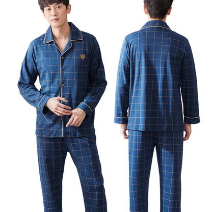 Reece - Winter Katoenen Pyjama Set voor Mannen