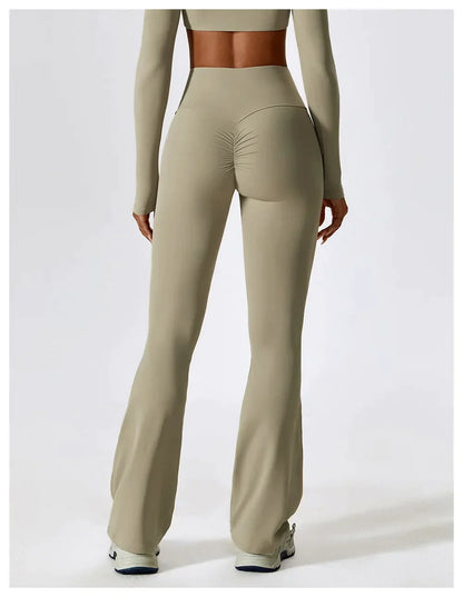 High-Waist Flared Sportlegging