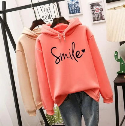 Ava Dames Hoodie | Smile Opdruk